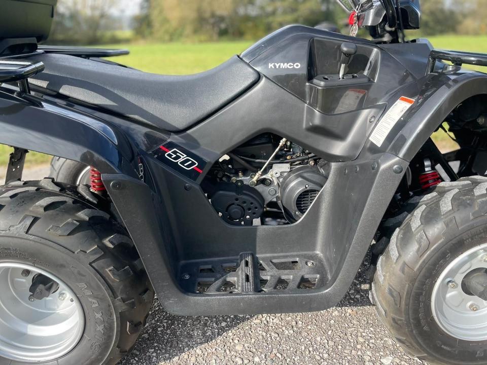 Kymco Quad MXU 50 Reverse 2007 — салон