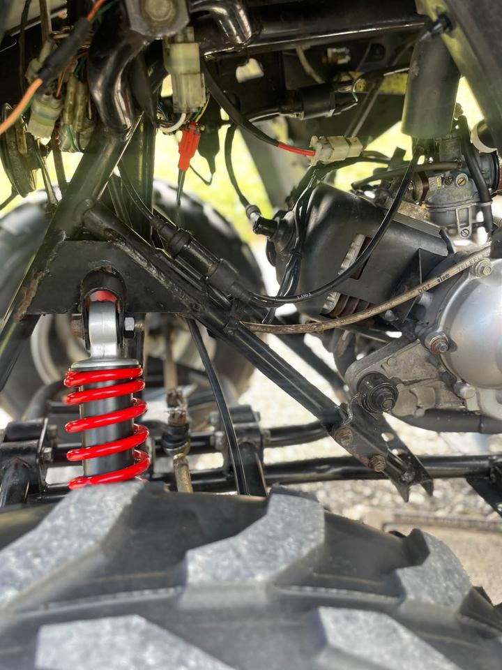 Kymco Quad MXU 50 Reverse 2007 — фото 9