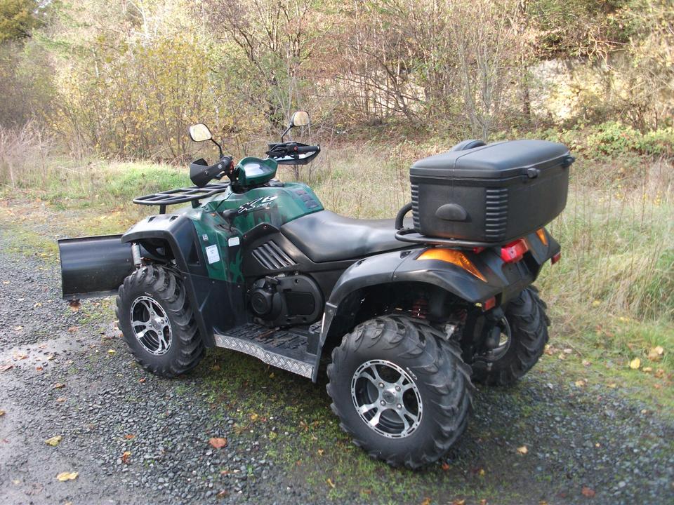 CFMOTO X6 625c ATV Quad mit Schiebeschild LOF Erstbesitzer 2010 — vehicle for AFU Ukraine