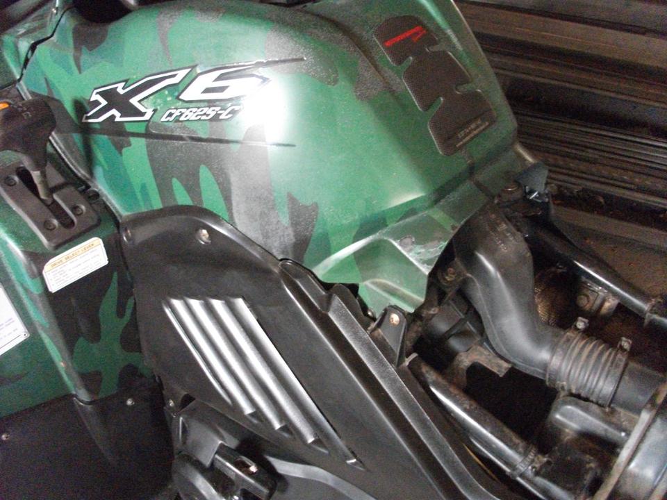  CFMOTO X6 625c ATV Quad mit Schiebeschild LOF Erstbesitzer 2010 — photo 11