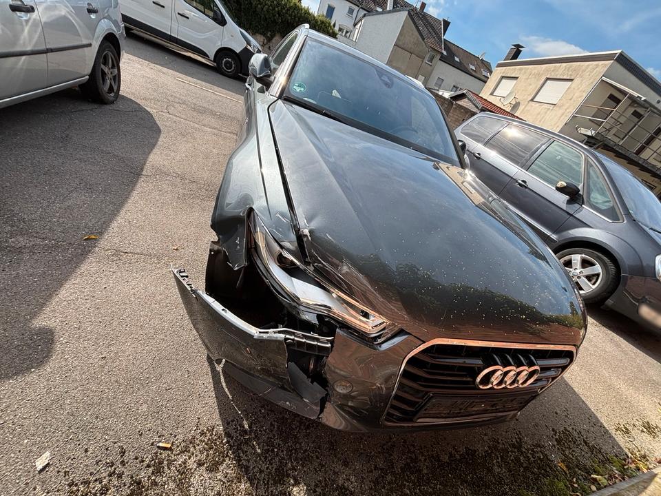 Audi A6 2013 — rear view