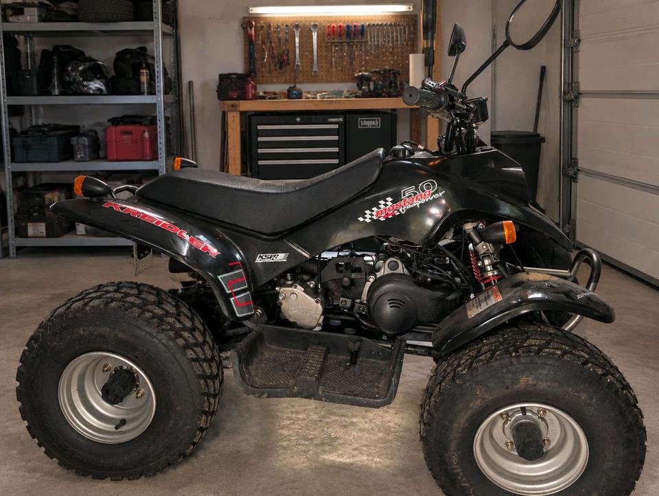 Weitere Motorräder Reserviert • Kreidler Mustang 50 Quad – nur 760 km – selten benutzt 2010 — vehicle for AFU Ukraine