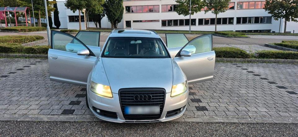 Audi A6 2005 — rear view
