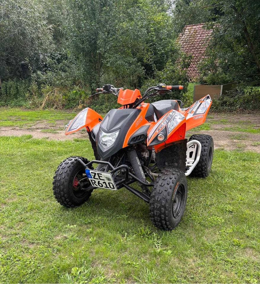  Adly Hurricane 400 2013 — rear view