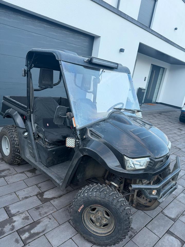 Kymco UTV (UXV 700i) Allradantrieb 2014 — rear view
