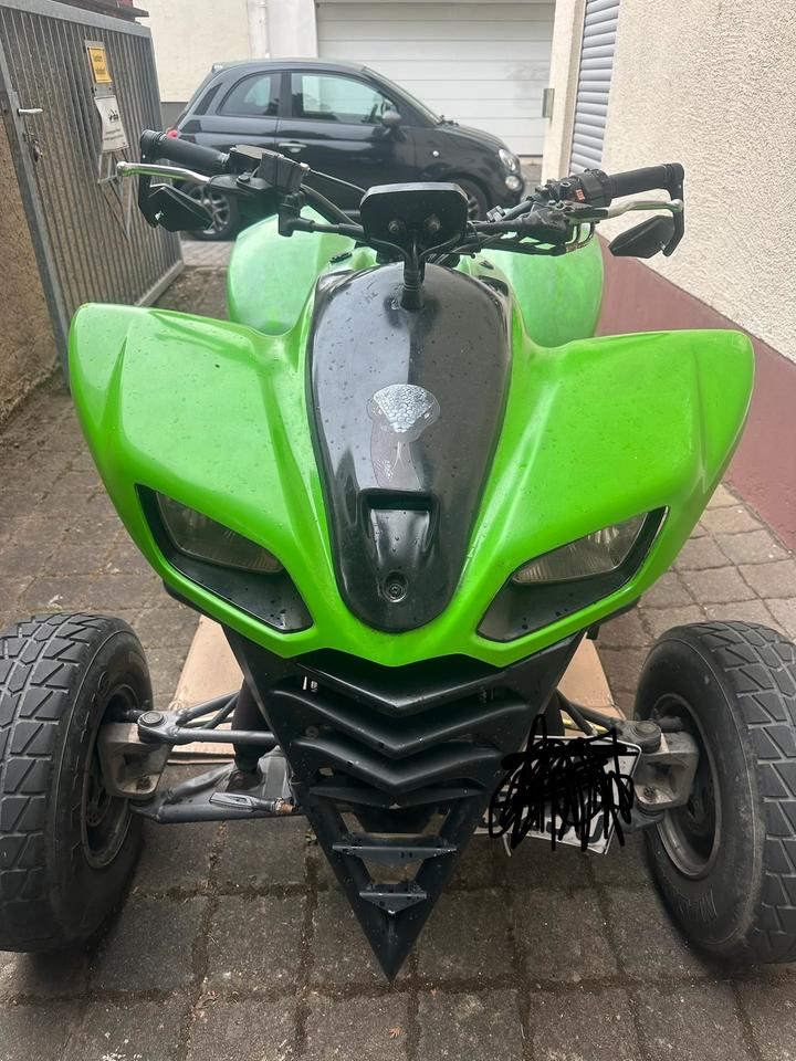 Kawasaki Kfx 700 2005 — rear view