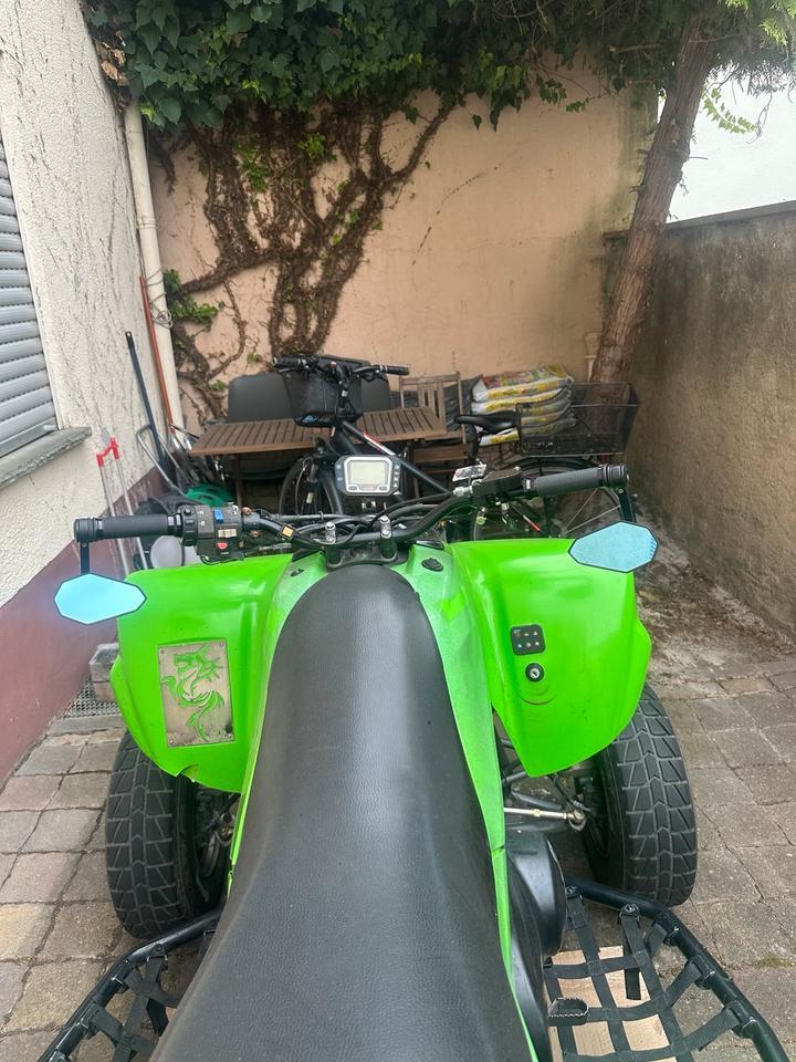 Kawasaki Kfx 700 2005 — engine 700 ccm
