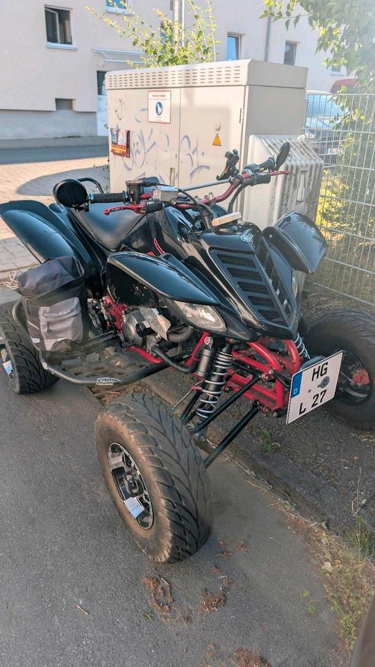 Yamaha Raptor 660 LOF Breite Achse / Umbauten / TÜV / Kein 700er 2004 — rear view
