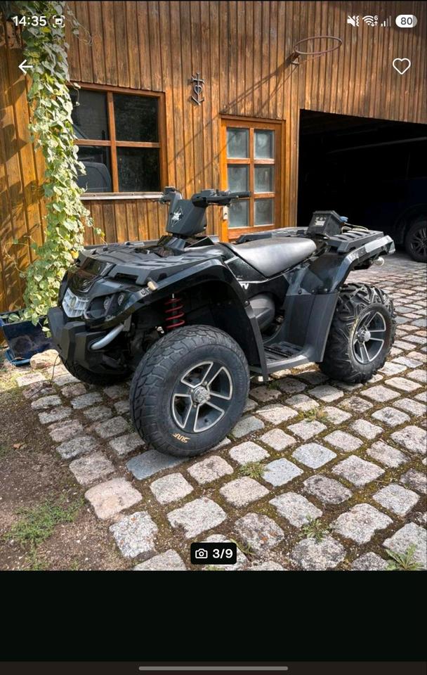 Weitere Motorräder Gelöscht • Quad 4x4, seilwinde , 400 ccm 2011 — авто для ЗСУ з Європи