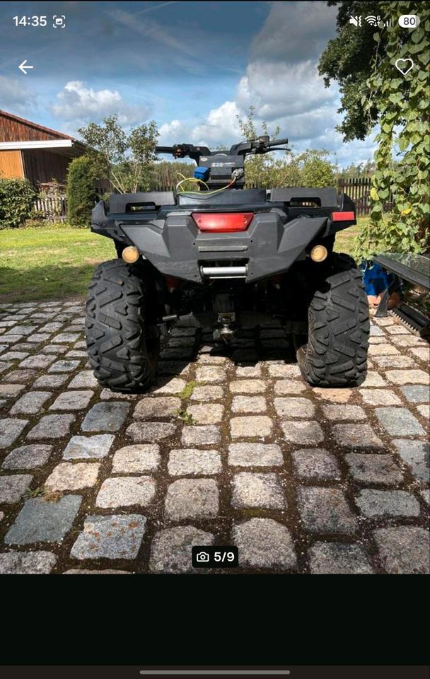 Weitere Motorräder Gelöscht • Quad 4x4, seilwinde , 400 ccm 2011 — салон