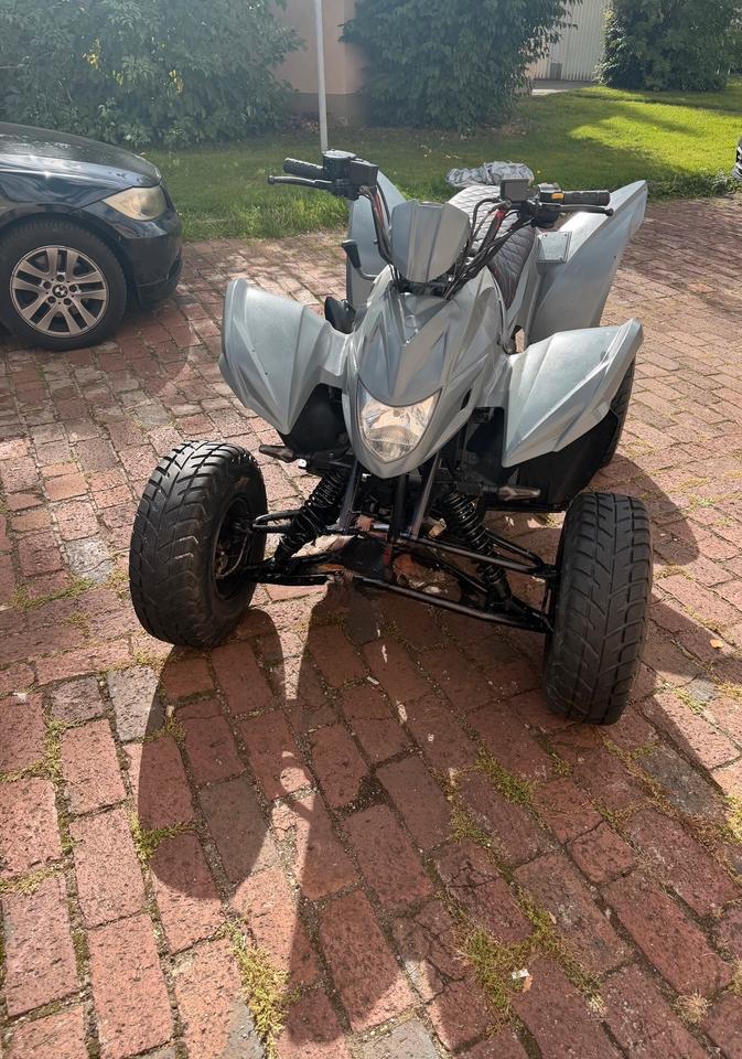 Weitere Motorräder Gelöscht • Aeon Cobra 320 Quad / ATV (Grau) – Ideal für Schrauber! TÜV 08/27 2008 — авто для ЗСУ з Європи