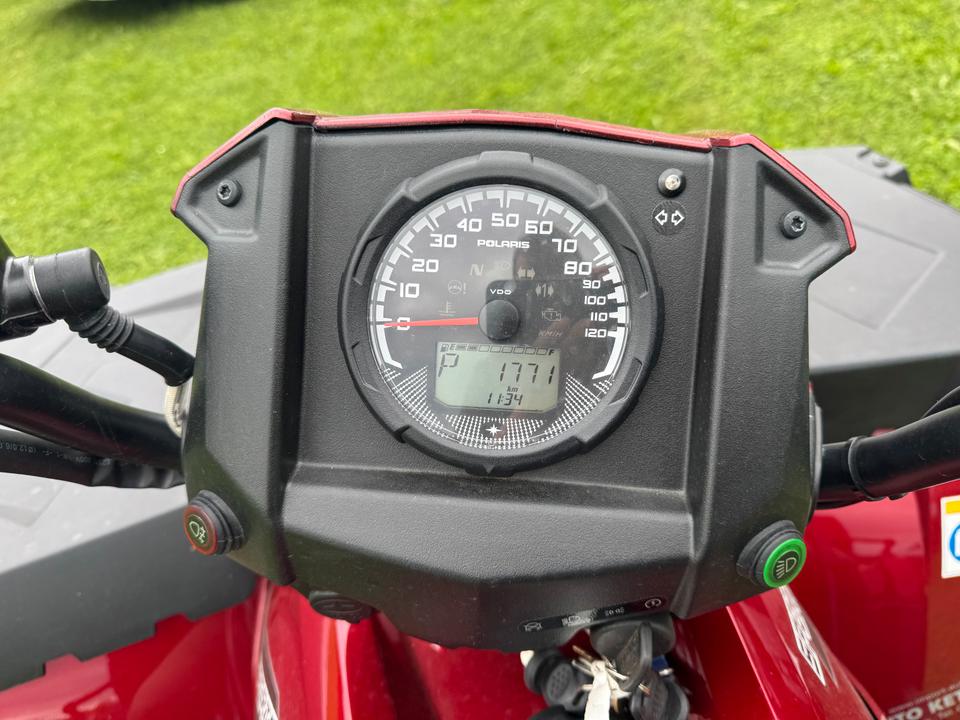 Weitere Motorräder Polaris Sportsman 570 SP EPS LOF 1780km Top Zustand! AHK ATV quad 2015 — rear view
