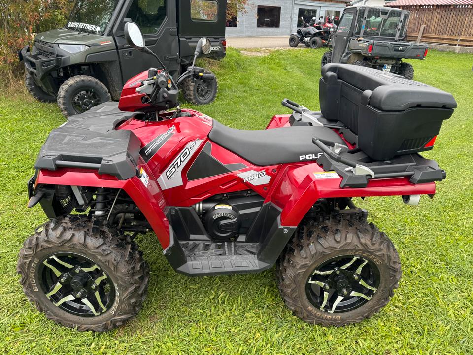Weitere Motorräder Polaris Sportsman 570 SP EPS LOF 1780km Top Zustand! AHK ATV quad 2015 — interior