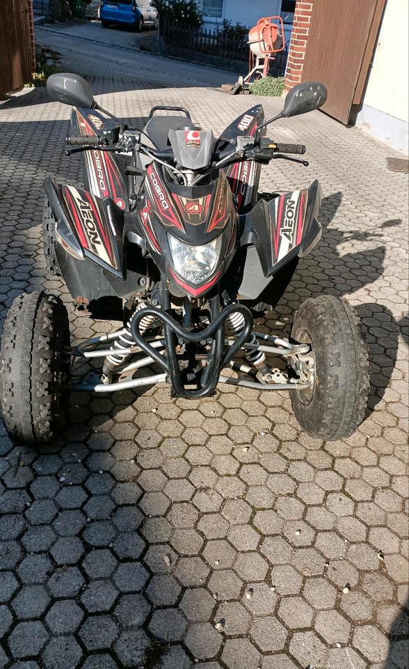 Quad Aeon 400 2013 07/13 Lofzulassung mit Spurverbreiterung