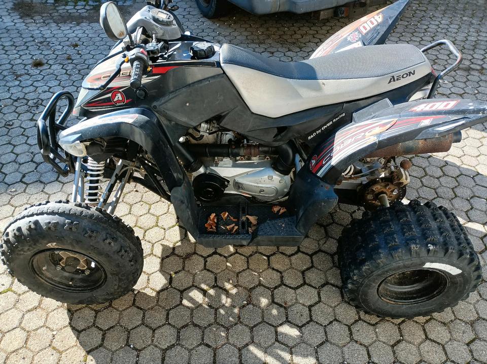  Quad Aeon 400 07/13 Lofzulassung mit Spurverbreiterung 2013 — rear view