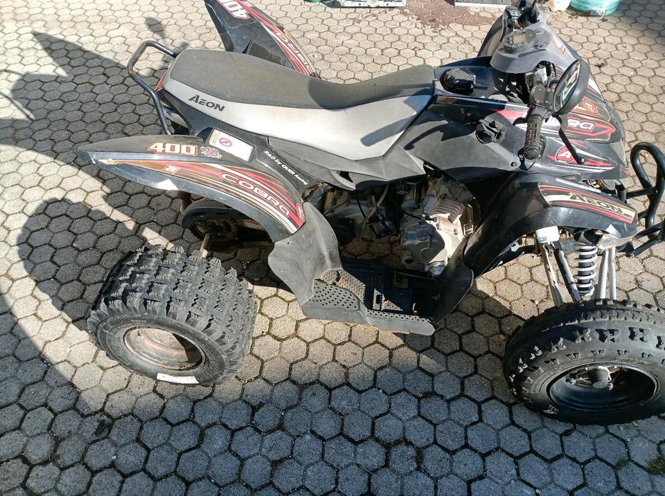 Quad Aeon 400 07/13 Lofzulassung mit Spurverbreiterung 2013 — interior