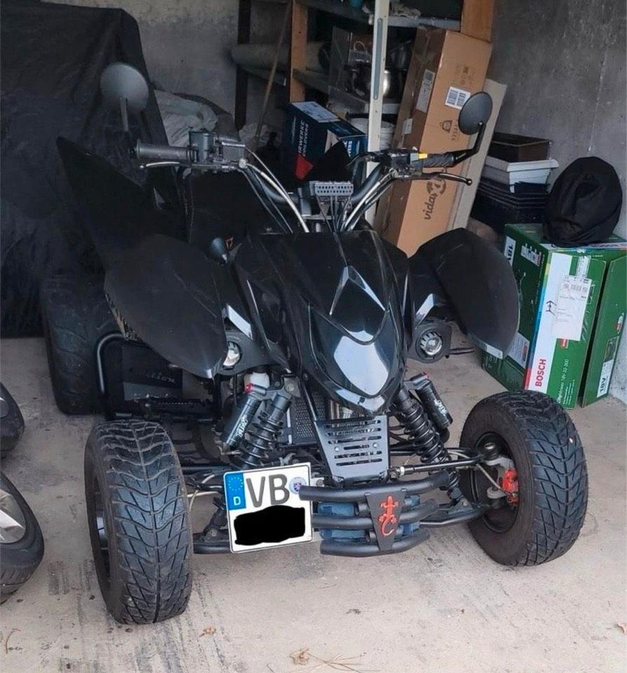 Weitere Motorräder Quad Triton Black Lizard Limited Edition LOF-Zulassung 2012 — rear view