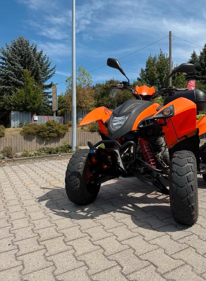 Weitere Motorräder Quad ADLY Hurrican 300xs 2013 — rear view