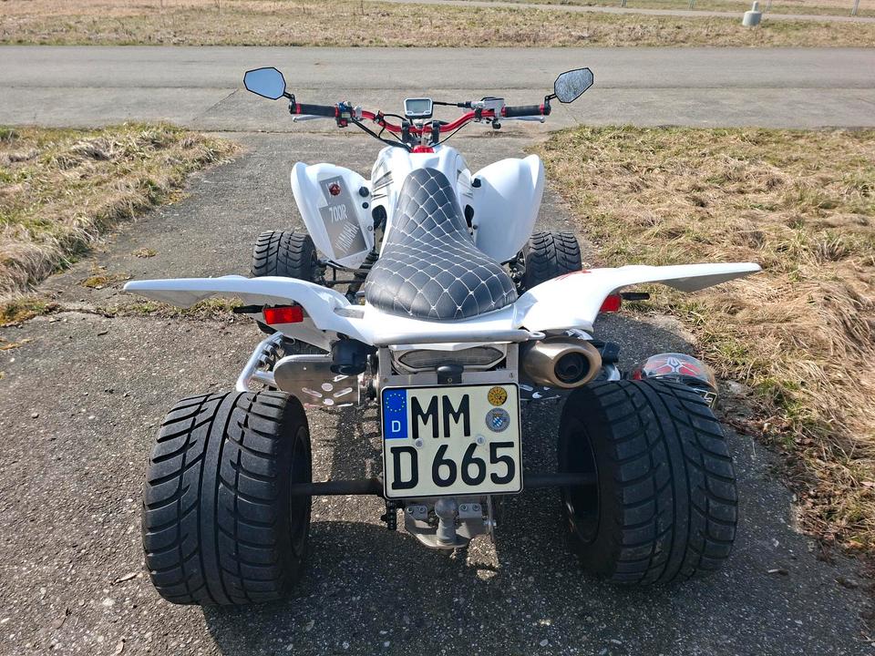 Yamaha YFM 700R Raptor Quad mit lof 2006 — rear view