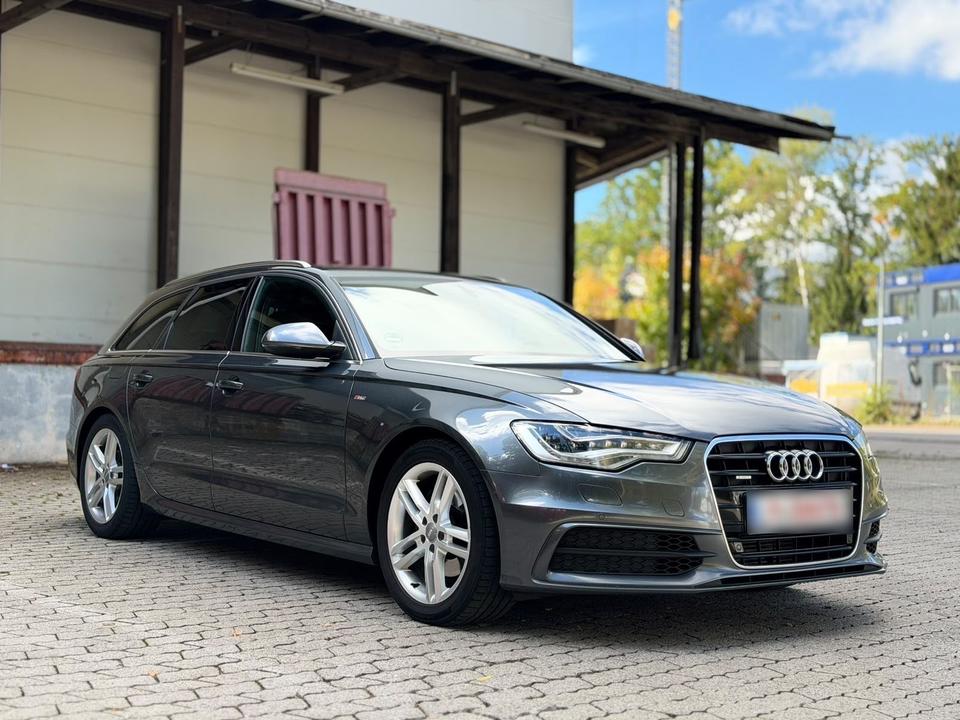 Audi A6 2013 — rear view