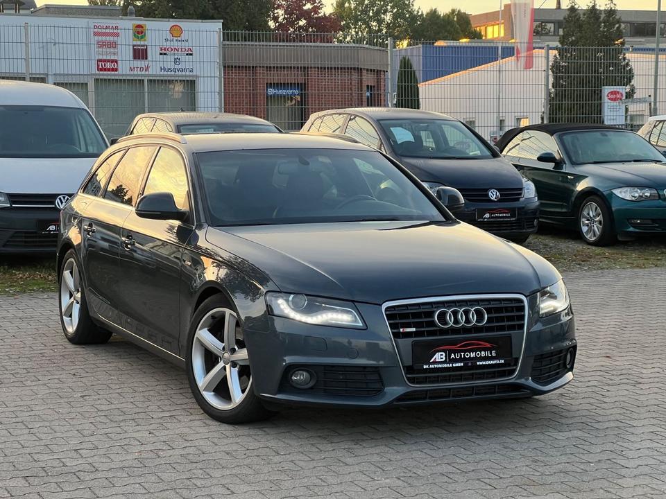 Audi A4 2009 — rear view