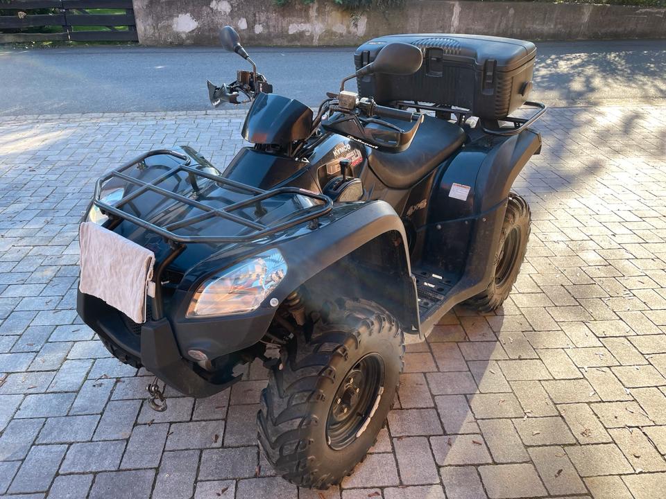 Kymco Gelöscht • Kymco MXU 500 IRS Quad ATV 2009 — вигляд ззаду