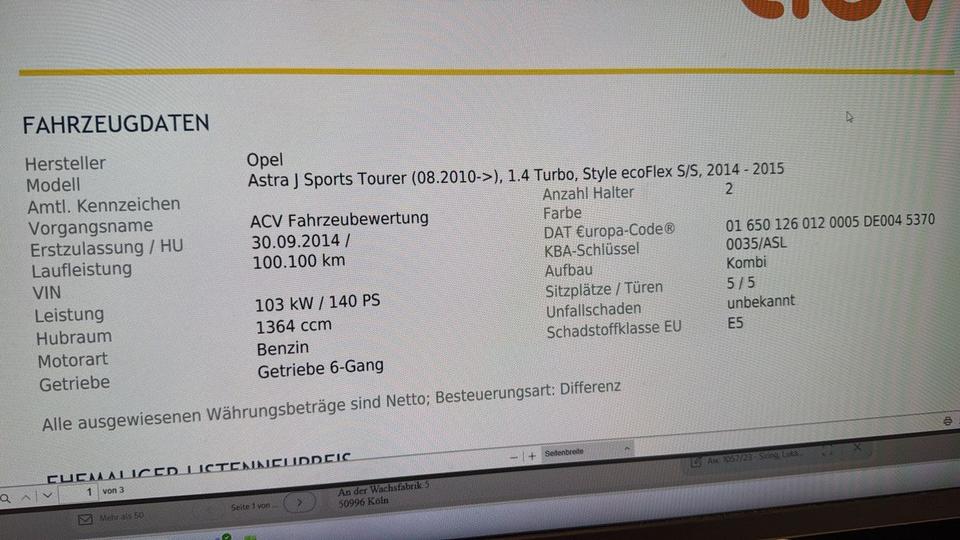 Opel Astra 2014 — photo 13