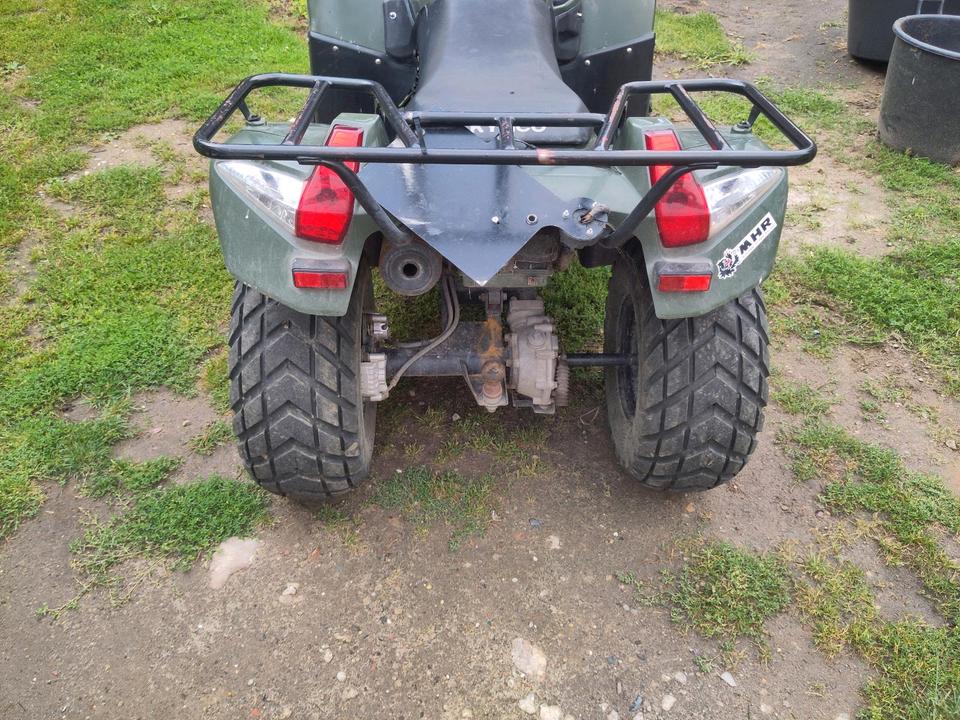 Kymco Gelöscht • Kymco quad mxu 2009 — rear view