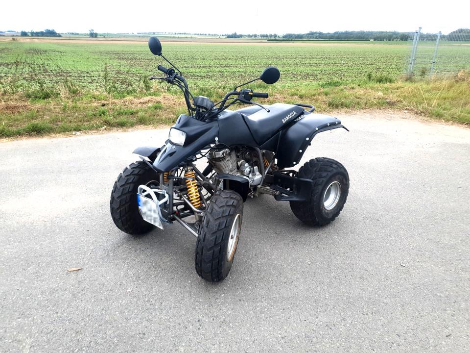 Zuverlässiges Einsteiger‑Quad: SMC Barossa 170 in schwarz - Quad 2004 — vehicle for AFU Ukraine