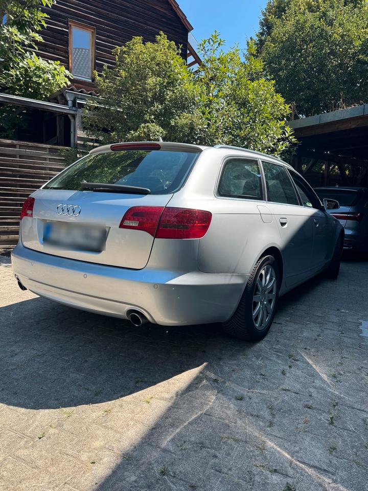 Audi A6 2008 — rear view