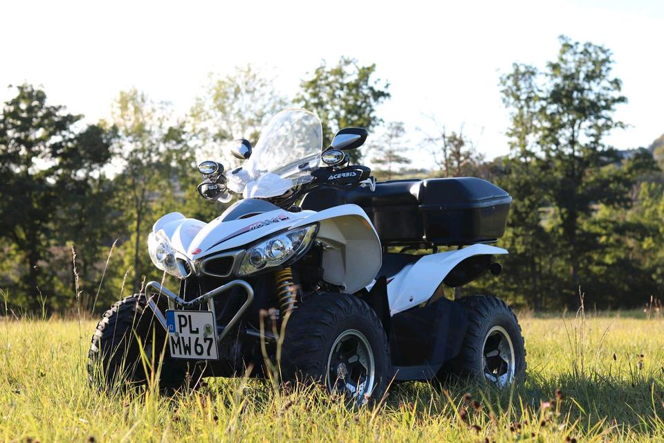 Kymco Maxxer 450i // TÜV Neu // LOF // Allrad 2014 — vehicle for AFU Ukraine