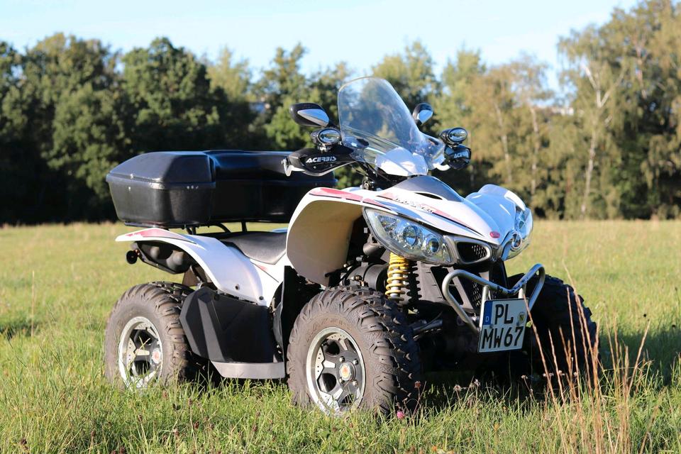 Kymco Maxxer 450i // TÜV Neu // LOF // Allrad 2014 — rear view