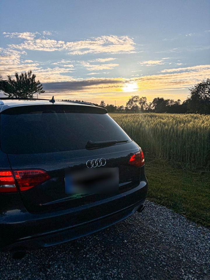 Audi A4 2011 — rear view