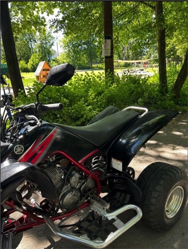 Yamaha RAPTOR 660R | 48 PS | NUR 4.526 KM 2005 — engine 660 ccm