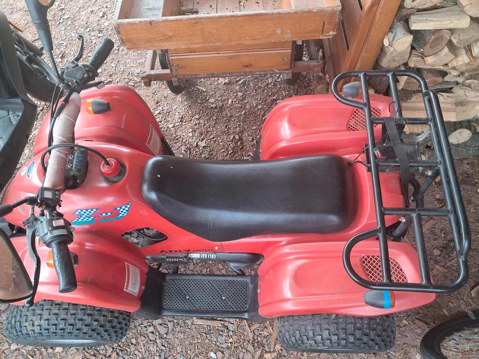Weitere Motorräder Adly 50 Quad Straßenzulassung 2004 — engine 50 ccm