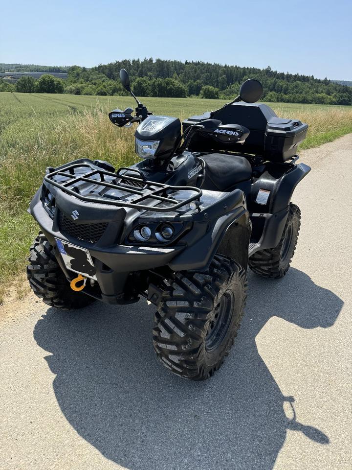 Suzuki King Quad 750 AXI --- Kingquad ATV LOF 2009 — rear view