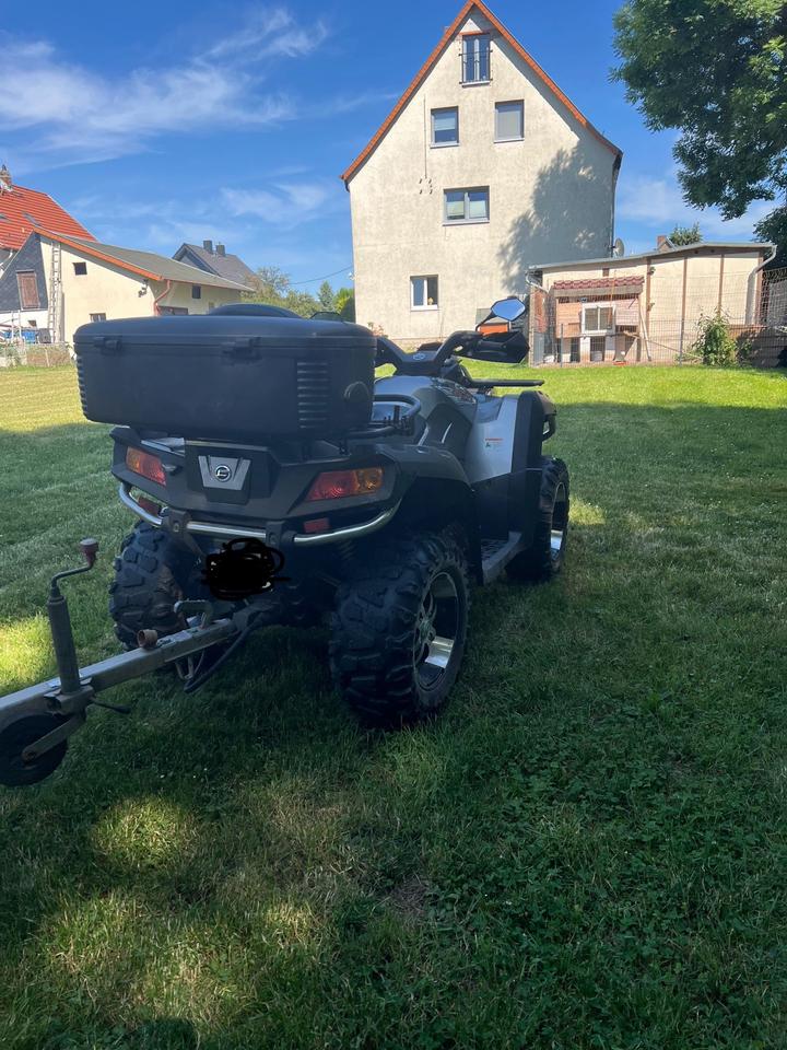  CF Moto Terralander 800 ATV mit Koffer, Seilwinde & AHK 2013 — interior