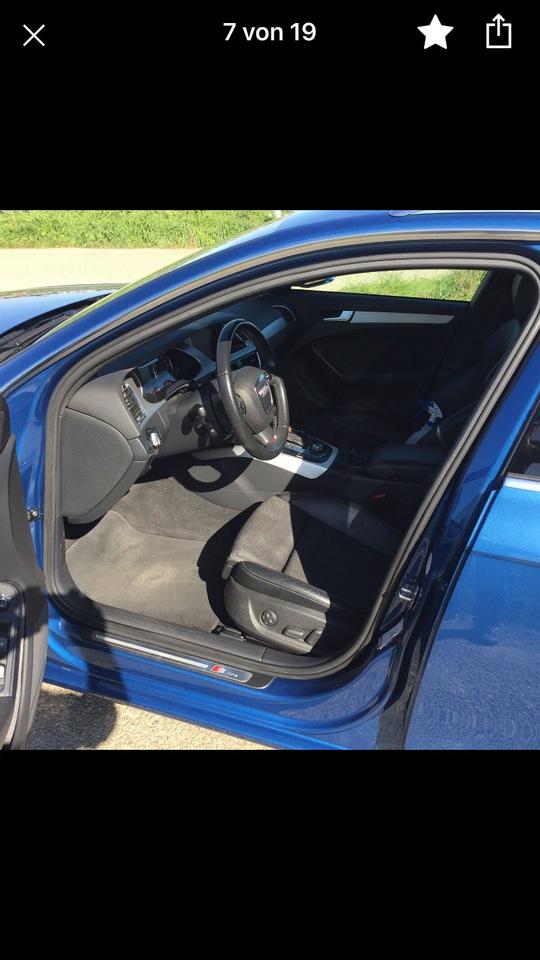Audi A4 2008 — interior