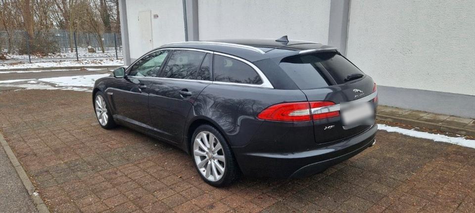 Jaguar XF 2015 — rear view