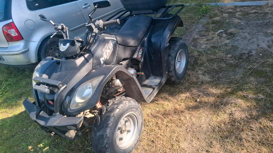 Kymco Gelöscht • Quad Kymco MXU 50 Moped Kennzeichen Kinder / Jugendliche 2012 — interior