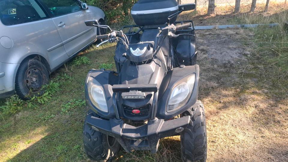Kymco Gelöscht • Quad Kymco MXU 50 Moped Kennzeichen Kinder / Jugendliche 2012 — engine 50 ccm
