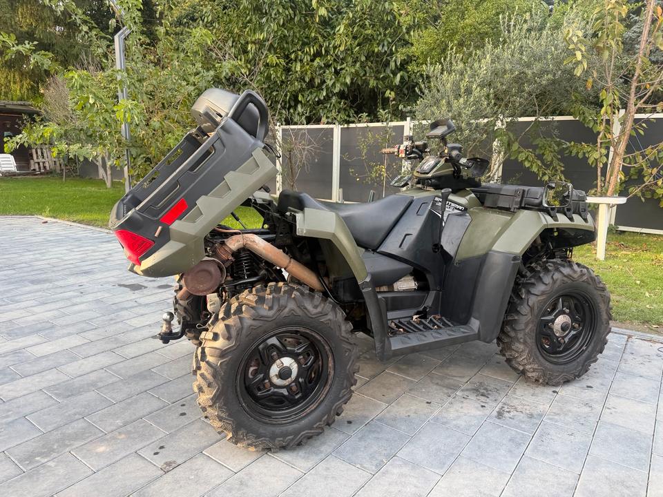  Quad Polaris Sportsmann 550 X2 Allrad 4x4 Servo LOF 2011 — interior