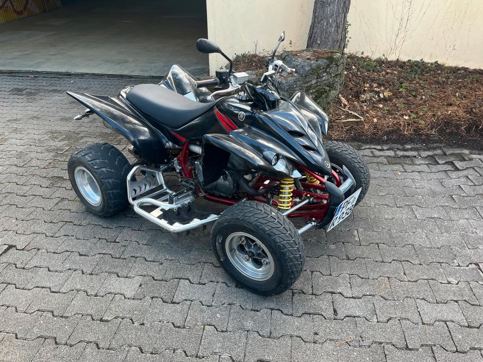 Yamaha Raptor YFM350R LOF Zulassung | KW Fahrwerk & Sportauspuff 2006 — engine 349 ccm