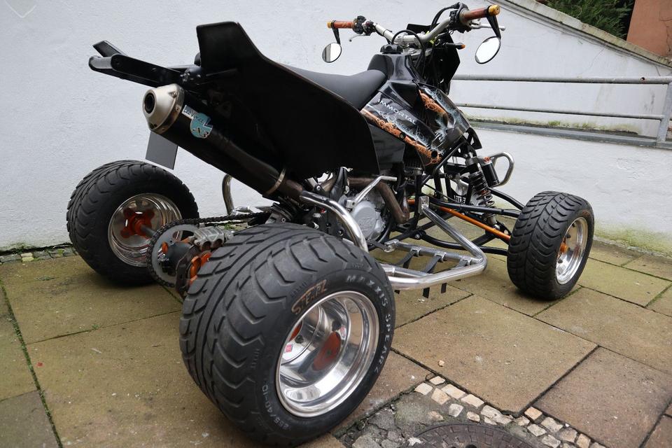 KTM Quad Evolution 525 E-ATV Racing m. Gewährleistg 2006 — вигляд ззаду