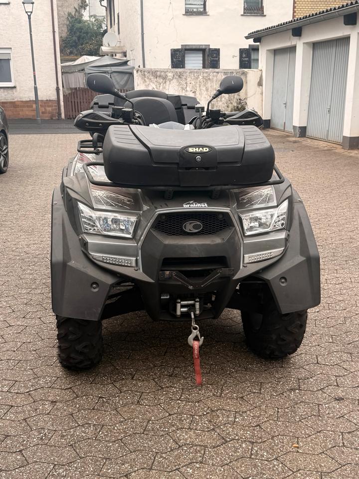 Kymco MXU 700i LOF 4x4 2014 — rear view