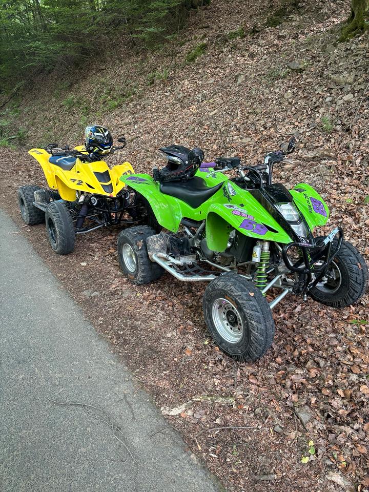 Kawasaki kfx400 ltz400 lof Tausch neu tüv 2007 — салон