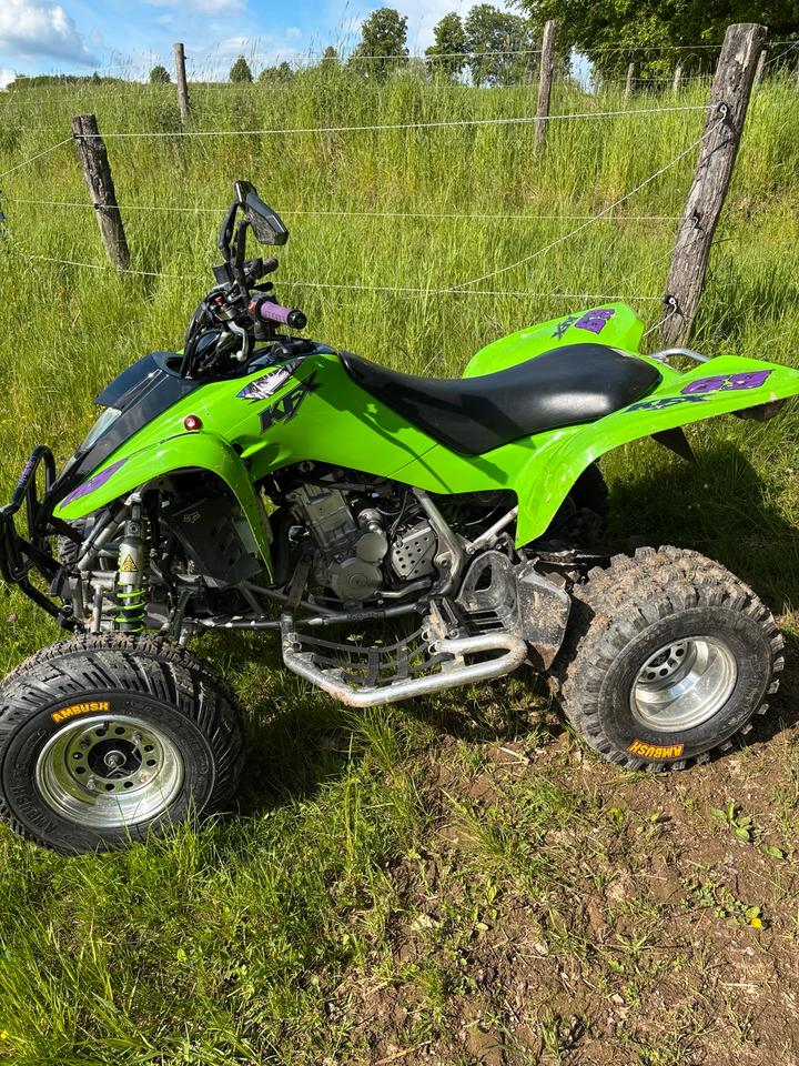 Kawasaki kfx400 ltz400 lof Tausch neu tüv 2007 — фото 5