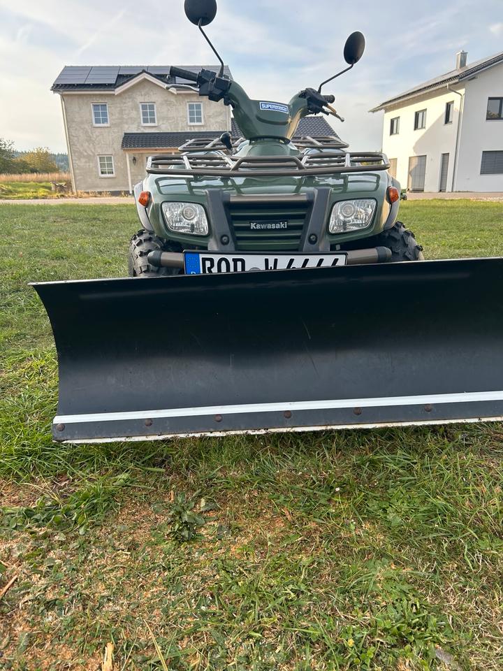 Kawasaki KVF 700 4x4 LOF, Räumschild + Seilwinde, TÜV 04/28 2004 — photo 13