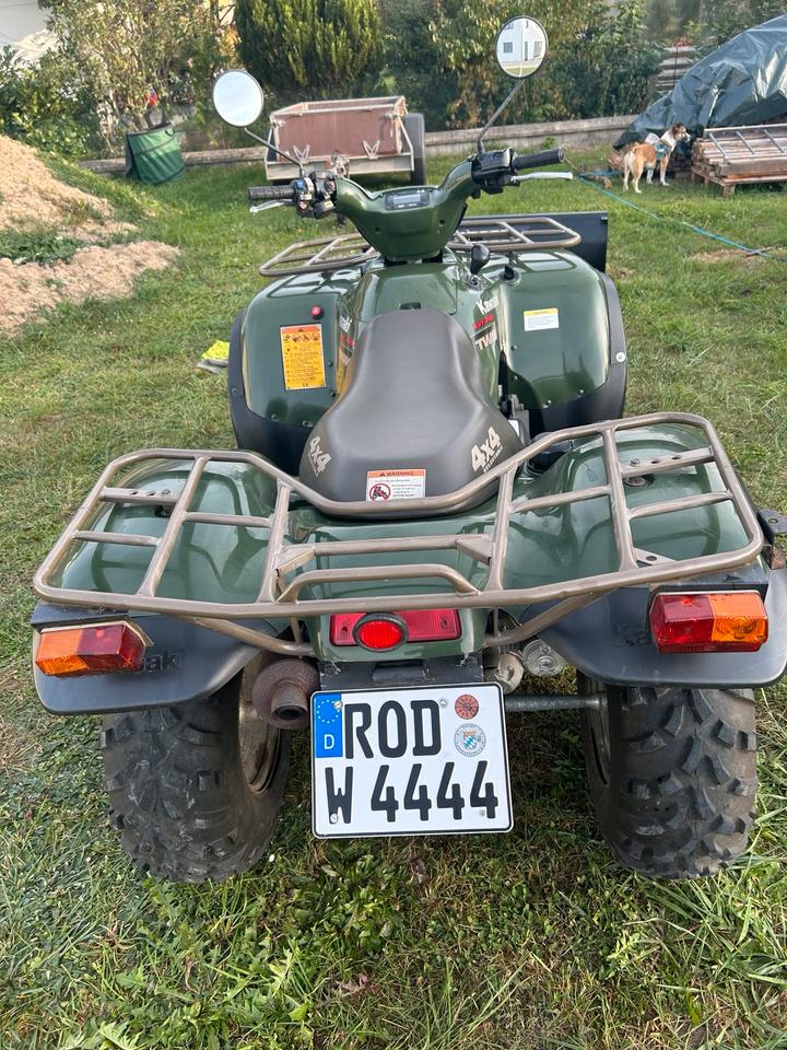Kawasaki KVF 700 4x4 LOF, Räumschild + Seilwinde, TÜV 04/28 2004 — photo 7