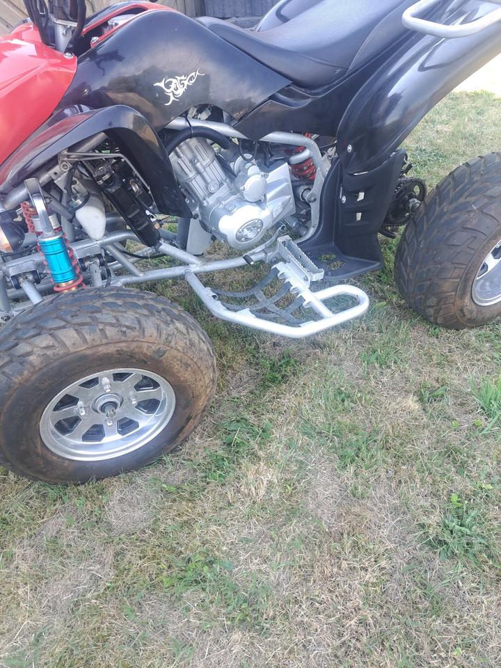  Quad-250ccm 2007 — rear view